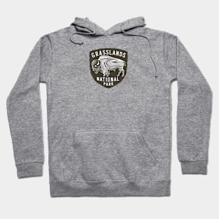 Grasslands National Park Abstract Bison Hoodie